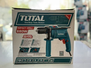 دریل برقی چکشی توتال ۶۸۰ وات مدل TG1061356-2